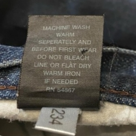 Express Remoki Dark Wash Blue Denim Jeans Women's Size 6 Sraight Leg Classic EUC - Picture 7 of 7